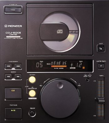 CD плеер Pioneer CDJ 500II